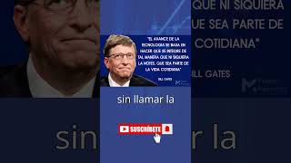 🔝 La visión de billgates sobre el futuro tecnológico [upl. by Wiseman]