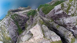 Aerial View Preikestolen [upl. by Ennovy]