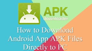 How to Download Android App APK Files Directly to PC  Guiding Tech [upl. by Aylmer69]