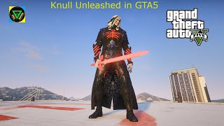 Knull Unleashed in GTA5gta5 knull marvel gtav gta gta5thrills ultrahighgraphics [upl. by Oratnek]