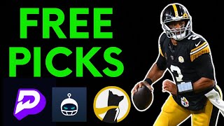 NFL PrizePicks Giants Steelers Free Picks 102824 [upl. by Ahsatniuq]