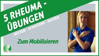 🚶5 Rheuma Übungen für Rücken  Schultern  Nacken Übungen zum Mobilisieren RheumaLiga [upl. by Rasecoiluj776]