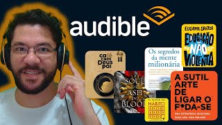 Amazon Audible serviço de audiobooks audiolivros no Brasil [upl. by Asaert752]