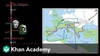 Fall of the Roman Empire  World History  Khan Academy [upl. by Sucitivel445]