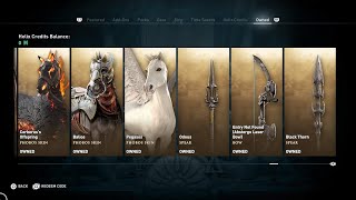 FINALLY Got The PEGASOS Mount  500 Orichalcum Ore Spent  Assassins Creed Odyssey [upl. by Butcher]