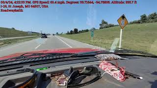 080424 going to McDonalds on South Riverside Road in St Joseph Missouri 64507 [upl. by Shirah]