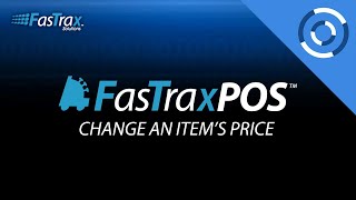 How To Change An Items Price  FasTrax POS [upl. by Acyre]