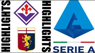 Genoa vs Fiorentina 01 Highlights  Serie A 20242025 [upl. by Mikkanen184]