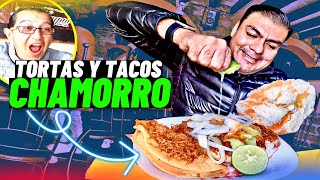 de CHAMORRO los ÚNICOS tacos y tortas ahogados en MORELIA desde 1810 La Fragua 🔥 [upl. by Neeroc]