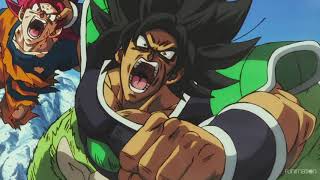 60FPS Dragon Ball Super Broly  Broly Demolishes Goku [upl. by Sebbie207]