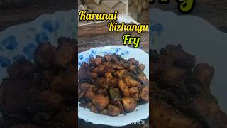 Karunai kizhangu fry recipe in Tamil  only 10 minutes  Cookwithbeautician  shorts tamilfood [upl. by Roee]