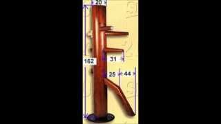 tahta adam wooden dummy orjinal plan ve ölçüleriwmv [upl. by Nichani]