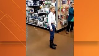 Viral quotYodeling Walmart kidquot debuts first album and talks coming to The Senate in Columbia [upl. by Pincince539]