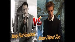 Necip Fazıl Kısakürek VS Nazım Hikmet Ran  Destansı Rap Savaşları  DRS [upl. by Tabbi945]