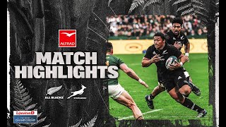 HIGHLIGHTS  All Blacks v South Africa 2022 Johannesburg [upl. by Roby]