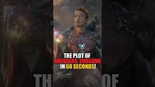 The Plot of AVENGERS ENDGAME in 60 SECONDS [upl. by Pearse]