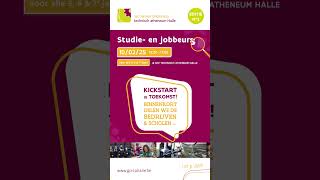 Teaser studie en jobbeurs 2025 [upl. by Ecirtaed]