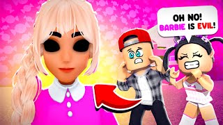 TODDLERS MUST ESCAPE EVIL BARBIE Roblox [upl. by Avah]