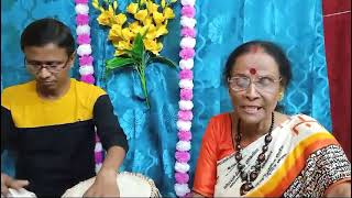 কতো নিশি গেছে নিদ হারা ওগো ।song of sheuli dey Tabla Biswanath Nath [upl. by Maddeu705]