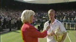 Wimbledon 2002 Ceremony Trophy [upl. by Wyndham]