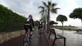 Spain Virtual Roadbike Training Camp 2021 Day 2 Part 2 🚴‍♀️🌧🌧💨 Ultra HD [upl. by Muiram387]