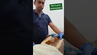 Oil cupping for back pain cupping backpain shorts chiropractic trending [upl. by Ramo309]