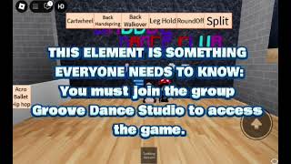 Groove Dance Studio  RULES AND INFO  HOW TO PLAY [upl. by Kehr]