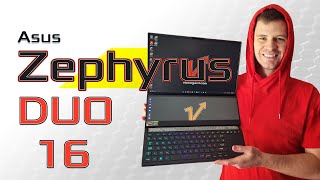 ASUS ROG Zephyrus Duo 16  Detailed unboxing and Preview [upl. by Nirrek182]