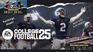 Toughest Places to Play in EA Sports College Football 25 A NEW DEEP DIVE Finally [upl. by Adelina277]