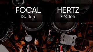 Focal ISU165 vs Hertz CK 165 [upl. by June]