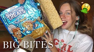 ASMR Can I Eat This ENTIRE Rice Krispy Treat [upl. by Misti]