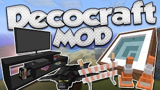 Mod de DecoraçãoDecocraft Minecraft Mods [upl. by Ttcos]