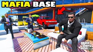 Franklin Upgrade His House To SECRET MAFIA BASE In GTA 5  SHINCHAN and CHOP [upl. by Breen]