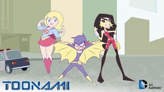 DC Nation  Les Super Meilleures Amies  Toonami [upl. by Yemirej]