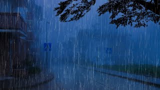 Barulho de Chuva para Dormir e Relaxar  Som Calmante de Chuva e Trovões à Noite Rain Sleep Sounds [upl. by Weinreb]