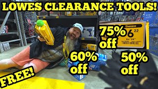 Lowes Did It Again Hidden Clearance Tools DeWalt TV Advil Raycon [upl. by Madelin]