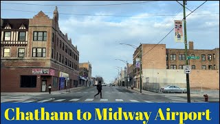 Chicago  Chatham to Midway Airport  February 7 2024 [upl. by Audri]