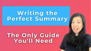 The Perfect Summary Writing Strategy  Step by Step Guide with O Level Example [upl. by Naimerej]