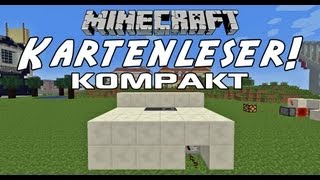 Kompakter Kartenleser 5x4x2 in Minecraft 18x kompatibel  Tutorial HD [upl. by Minton184]