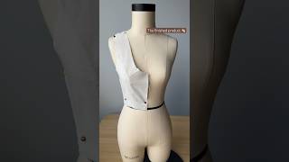 Draping is my favourite form of pattern cutting  what’s yours draping drape drapingtutorial [upl. by Koy]