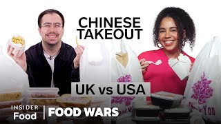 US vs UK Chinese Takeout  Food Wars  Insider Food [upl. by Lain316]