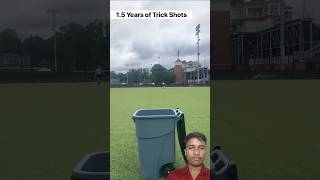 3 years of trick shot challenge basketball america shorts [upl. by Zoba]