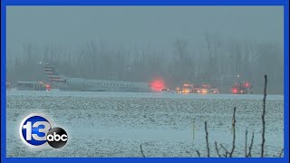 Plane slides off runway at Rochester airport passengers recall incident [upl. by Dolora]