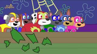 Paw Patrol Pups vs Animation Compilation Parody 4 [upl. by Omlesna]