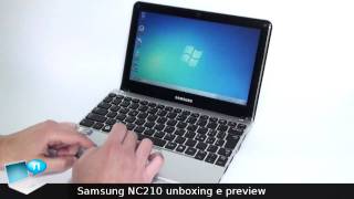 Samsung NC210 unboxing e confronto con il Samsung NF210 [upl. by Aynor]