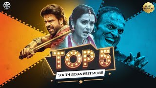 Top 5 South Indian Best Movie  Hindi Dubbed  IMDb  Part1  Cinema Station [upl. by Buck299]