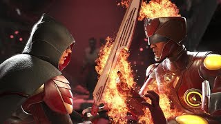 Injustice 2  Robin Vs Firestorm  All IntroOutros Clash Dialogues Super Moves [upl. by Lenni347]