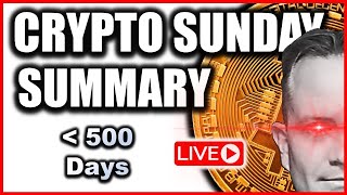 Crypto Sunday Summary  28 April 2024 [upl. by Yasmin]