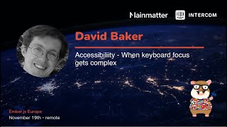 Accessibiliity  When keyboard focus gets complex  Emberjs Europe  Q4 2024 [upl. by Neelahtak]