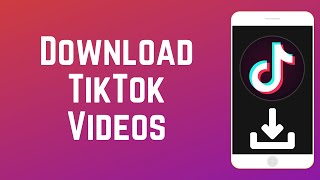 How to Download TikTok Videos  Save Videos from TikTok [upl. by Aramoj389]